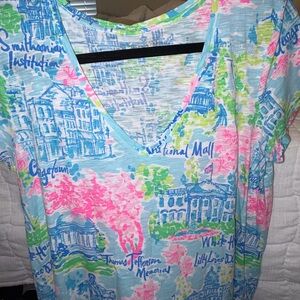 Lilly Pulitzer State/landmark Top